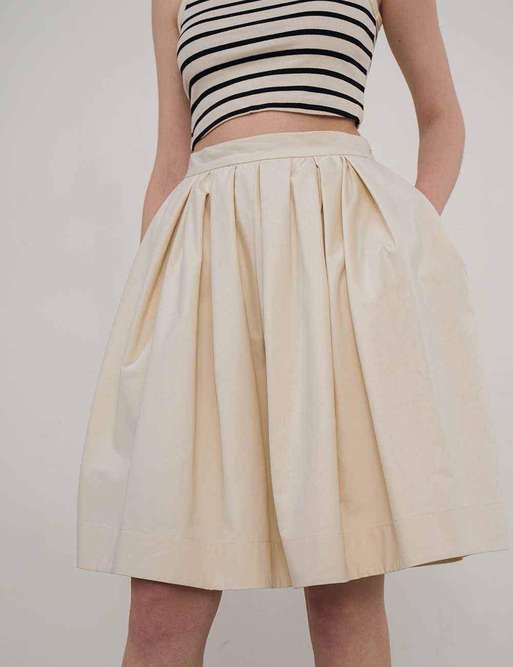 Bonnie Full Skirt (Cream)
