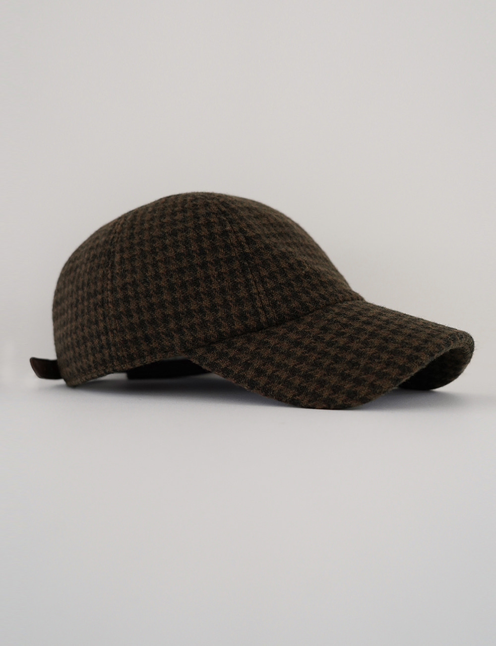 British Wool Cap (Check Brown)